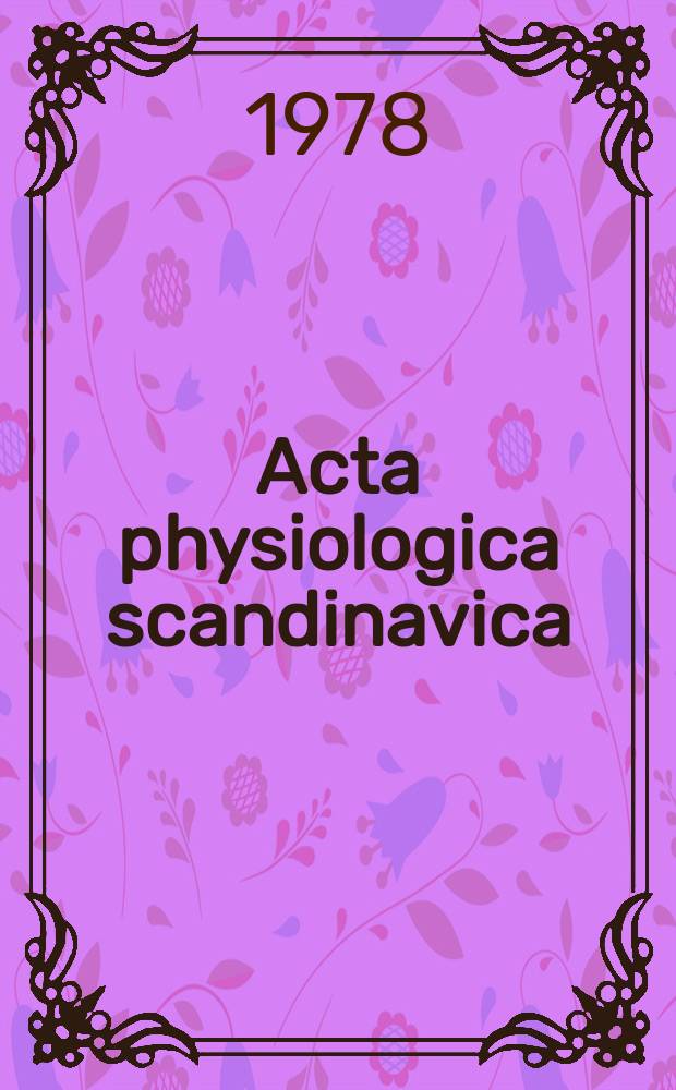 Acta physiologica scandinavica : Intracellular pH and energy metabolism in...