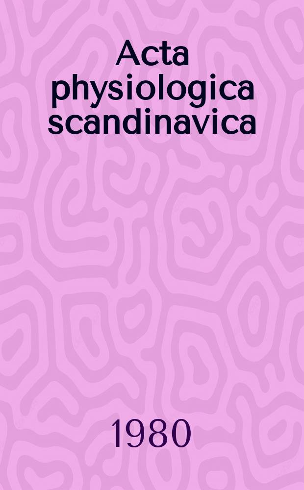 Acta physiologica scandinavica : Uterine secretomotor inner vation...
