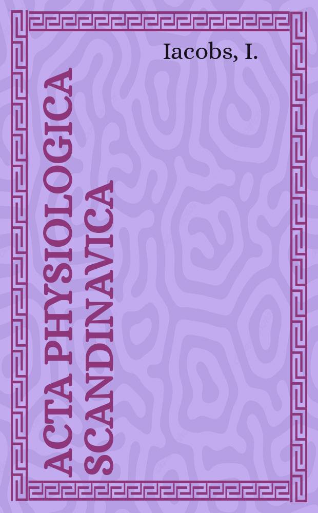 Acta physiologica scandinavica : Lactate, muscle glycogen and exercise performance in man