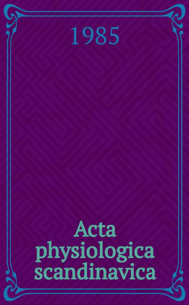 Acta physiologica scandinavica : The Sympatho-adrenal system in physical...