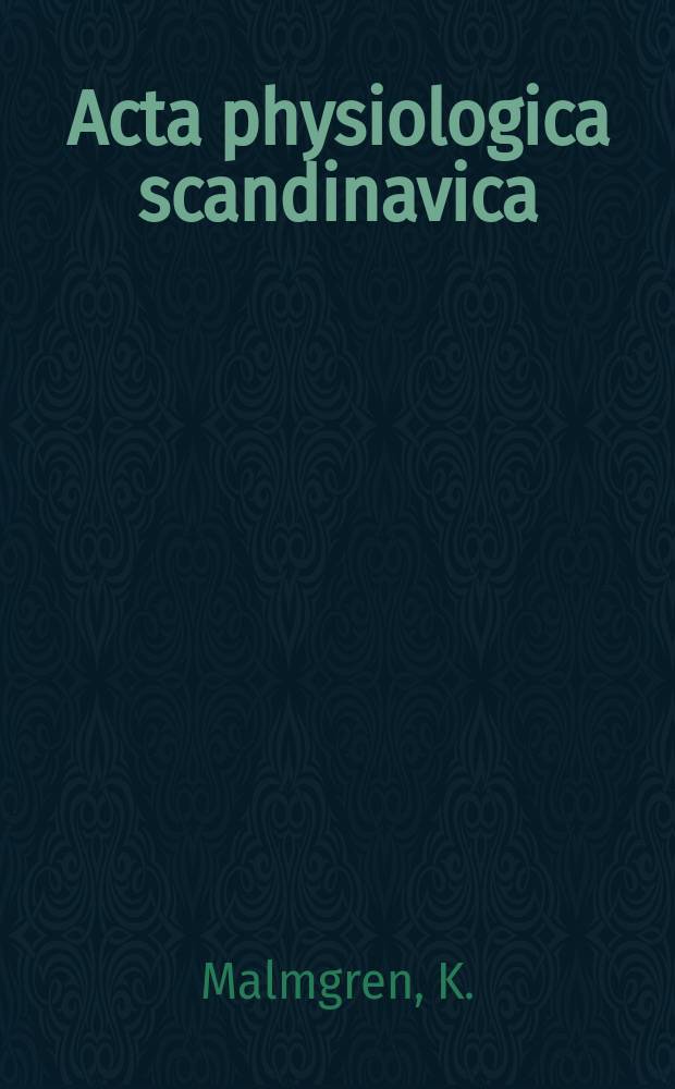 Acta physiologica scandinavica : On premotoneuronal integration...
