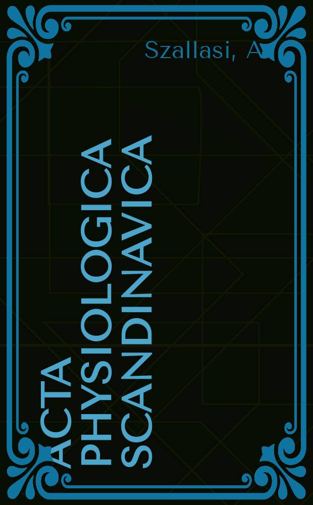 Acta physiologica scandinavica : Autoradiographic visualization...