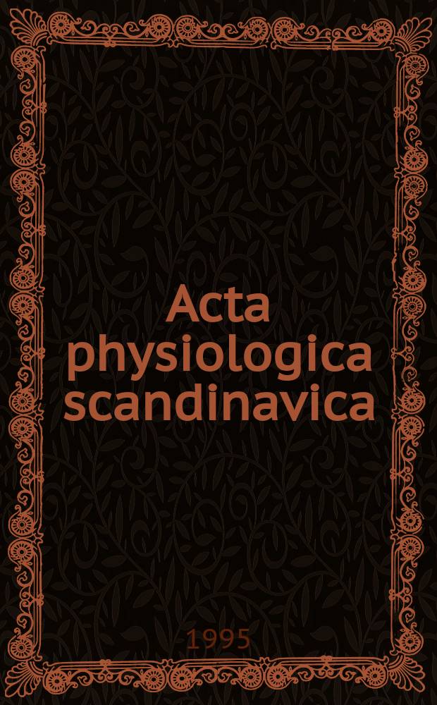 Acta physiologica scandinavica : The role of angiotensin receptor...