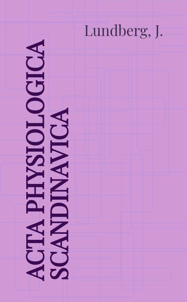 Acta physiologica scandinavica : Airborne nitric oxide