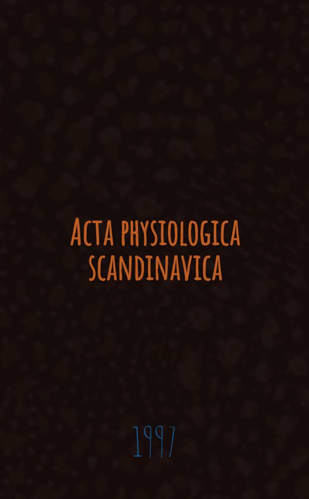 Acta physiologica scandinavica : Neuropeptide YY₁ receptor mechanisms...