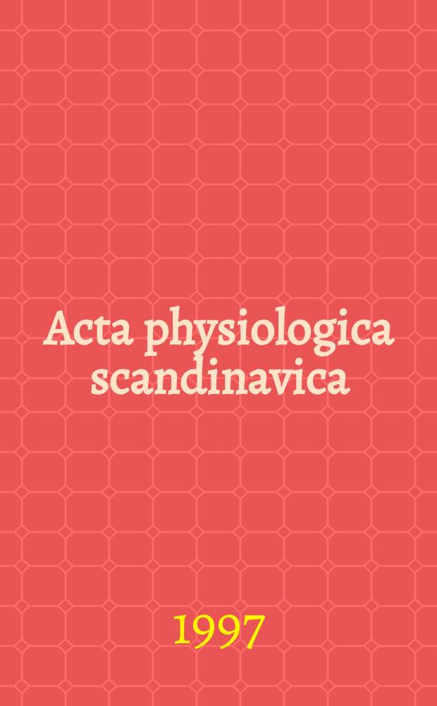Acta physiologica scandinavica : International symposium on fish physiology (7; 1996; Oslo)