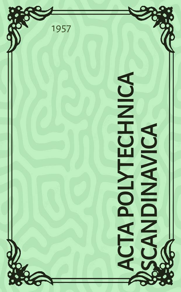 Acta polytechnica Scandinavica : Switching time in p-junction diodes with bullf-in drift field
