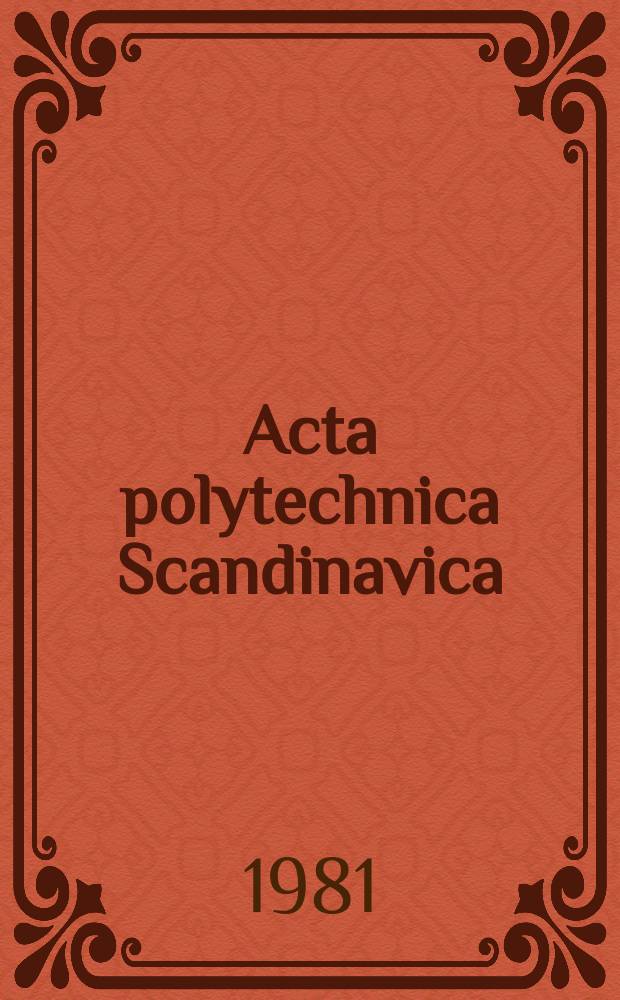 Acta polytechnica Scandinavica : Applied physics series. №129 : On the gravimetric inversion problem