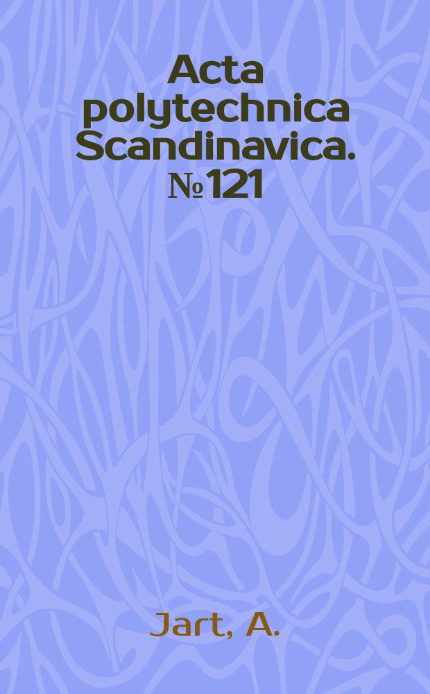 Acta polytechnica Scandinavica. №121 : Infrared spectra of carboxylic acid derivatives