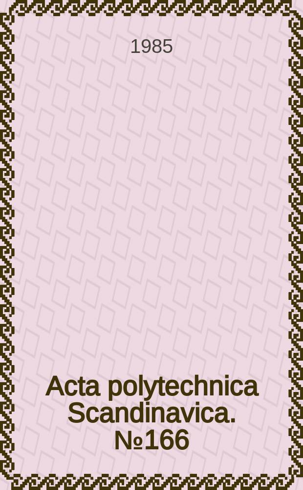 Acta polytechnica Scandinavica. №166 : Studies on ethylene copolymerization with 1-butene...