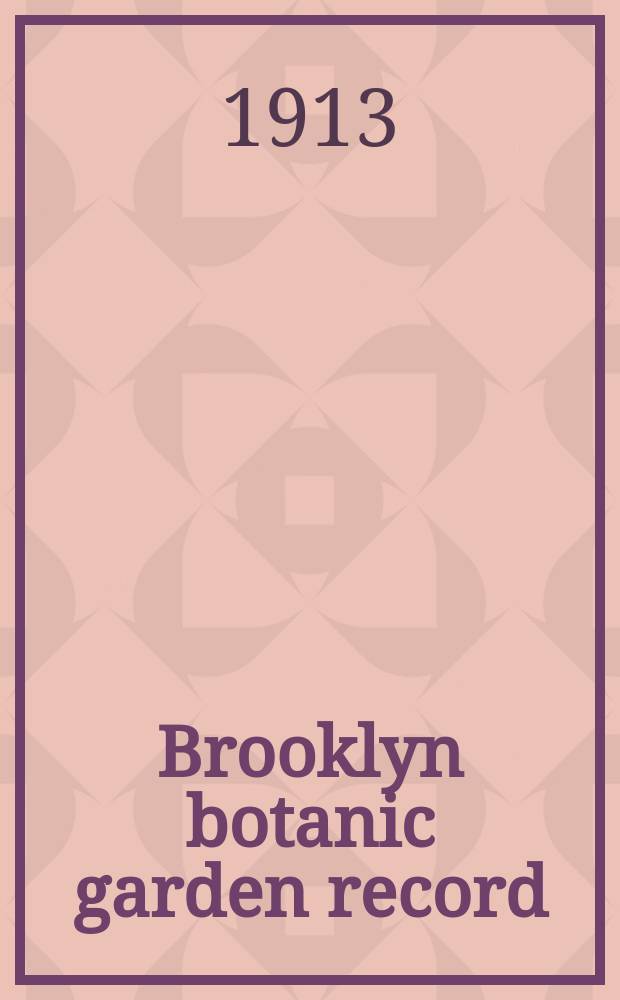 Brooklyn botanic garden record