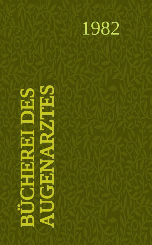 Bücherei des Augenarztes : Beihefte der Klinischen Monatsblätter für Augenheilkunde. H.62 : Mikrostrabismus