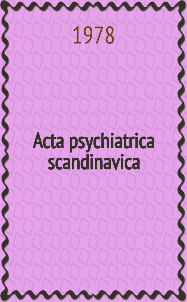 Acta psychiatrica scandinavica : Unilateral and bilateral ECT