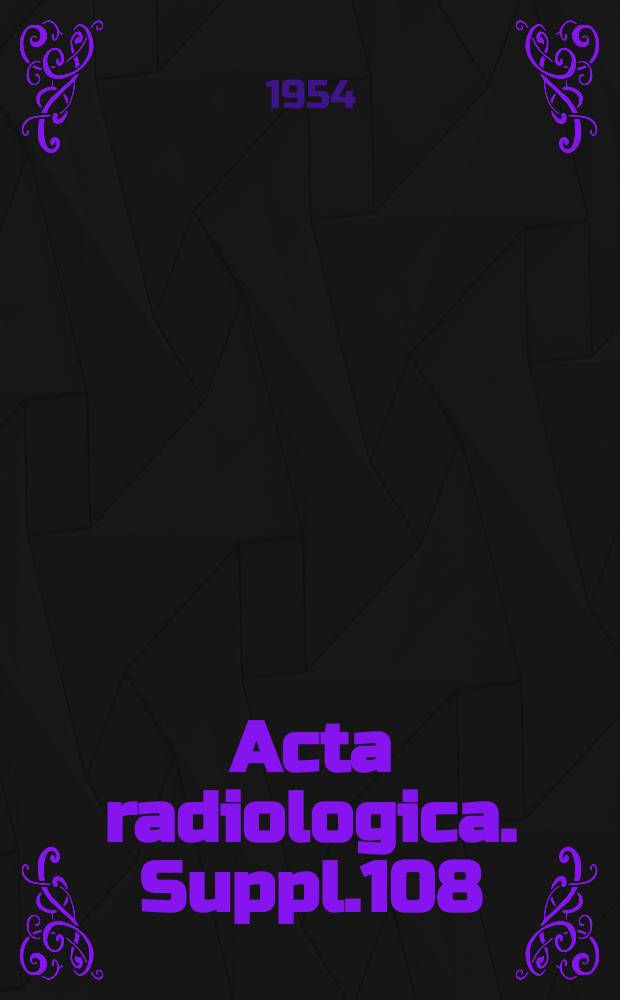 Acta radiologica. Suppl.108 : Temporary unilateral occlusion of the pulmonary artery