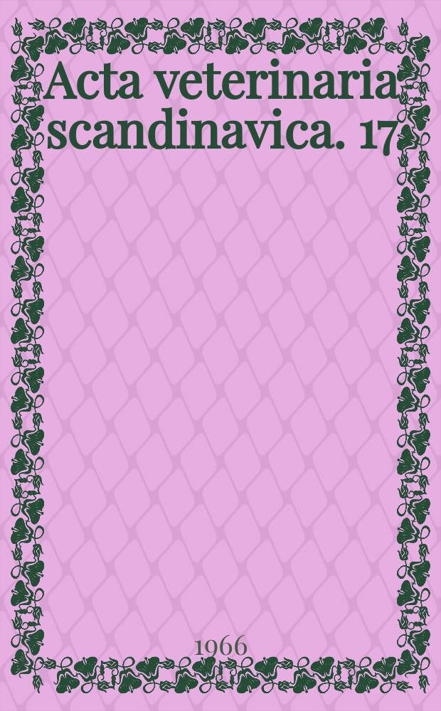 Acta veterinaria scandinavica. 17 : Luminal contents of the bovine epididymis under conditions of reduced spermatogenesis, luminal blockage and certain sperm abnormalities