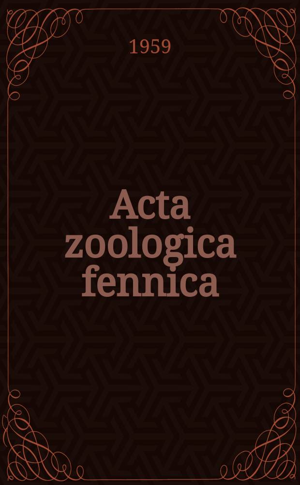 Acta zoologica fennica : Edidit Societas pro fauna et flora fennica. №98 : &Uuml;ber die Lachsertr&auml;ge im Oulujoki in den Jahren 1870-1948