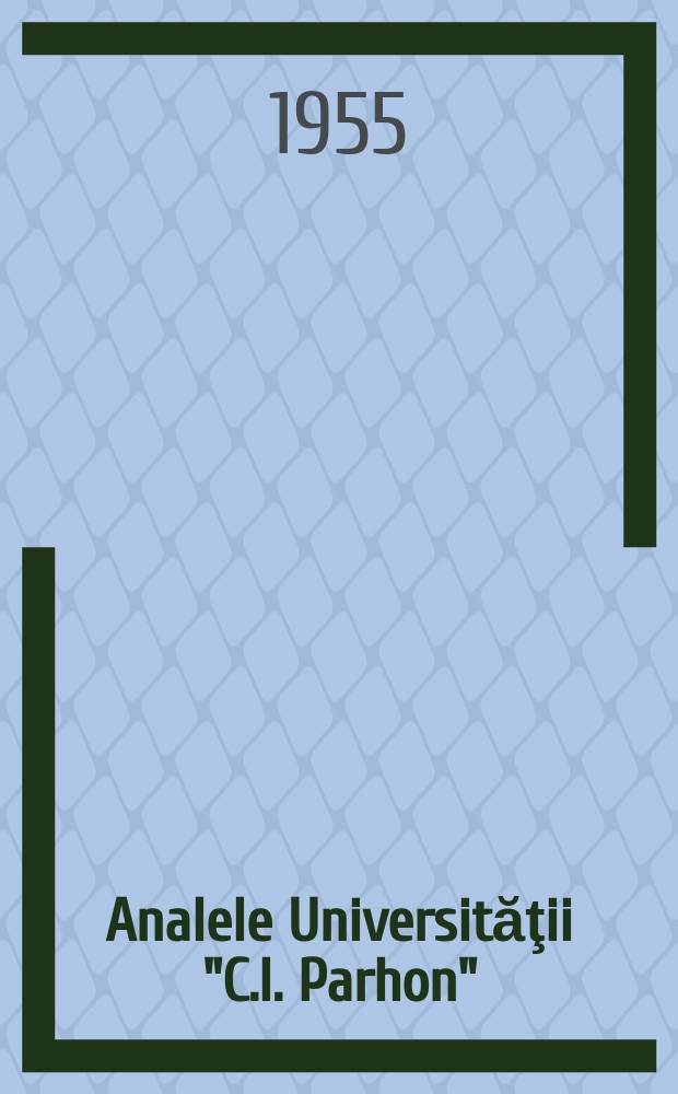 Analele Universităţii "C.I. Parhon" : (Continuarea Revistei Univ. "C.I. Parhon"). Anul2 1955, №2/3 : Filologie