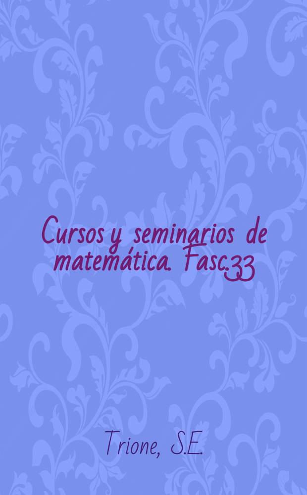 Cursos y seminarios de matemática. Fasc.33 : Transformadas de Laplace de funciones retardas