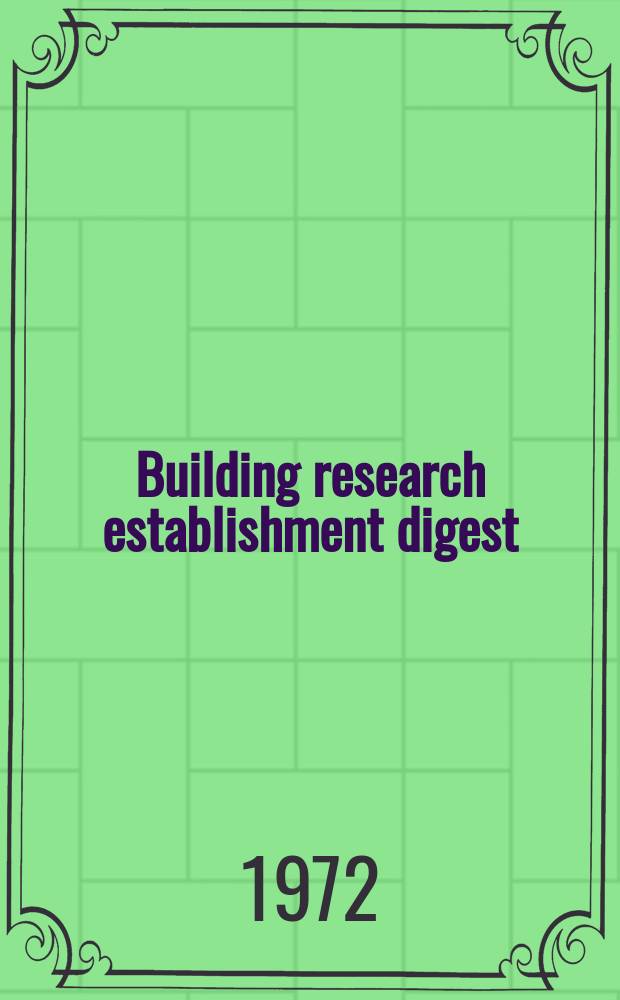 Building research establishment digest : Operating cost of services in office buildings