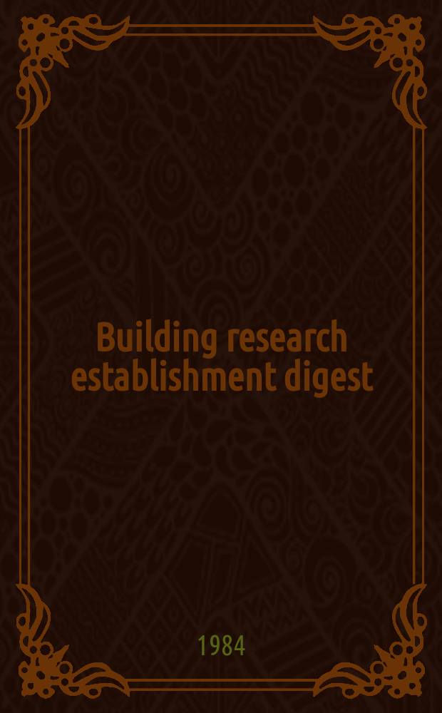Building research establishment digest : Natural finishes for exterior timber