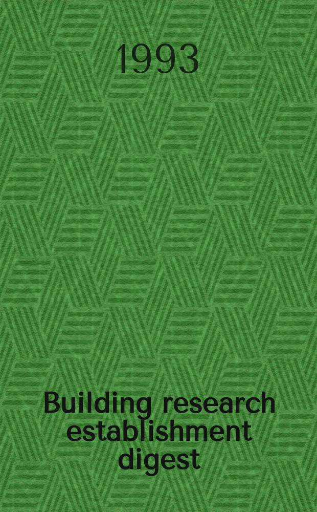 Building research establishment digest : Natural finishes for exterior wood