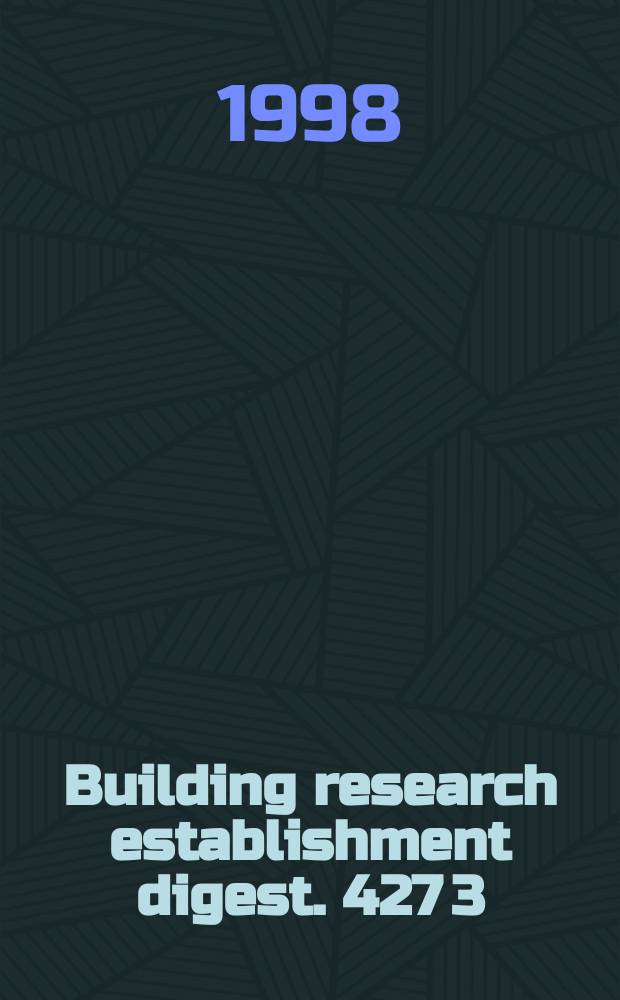 Building research establishment digest. 427[3] : Low-rise buildings on fill