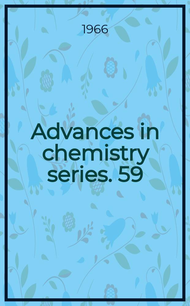 Advances in chemistry series. 59 : Lignin structure and reactions