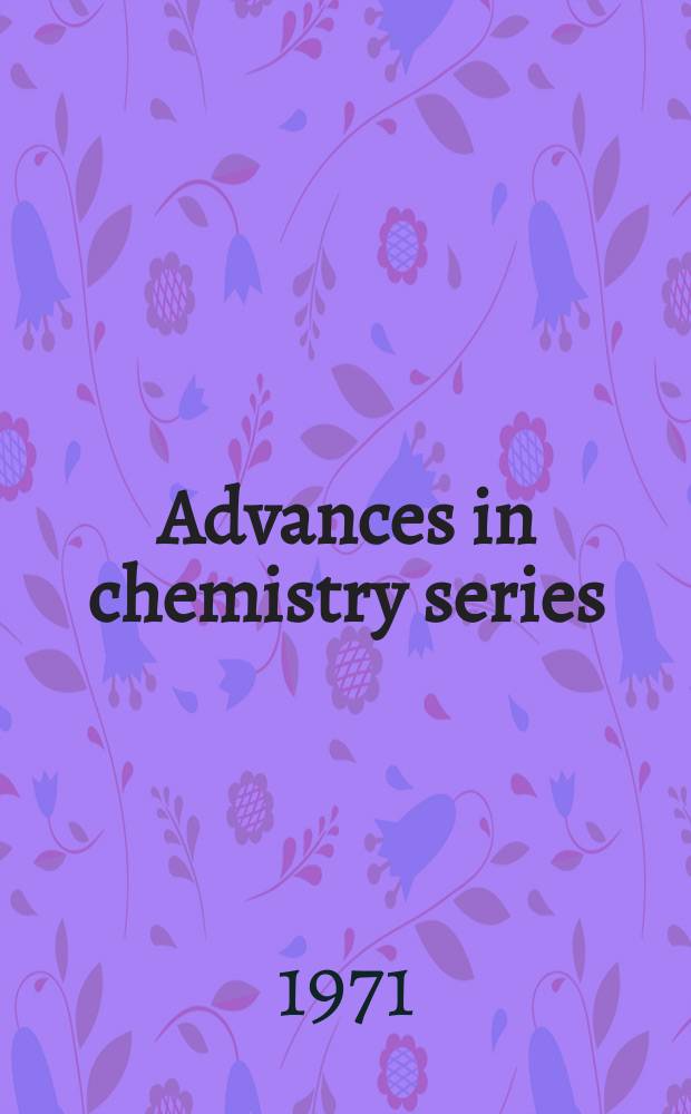 Advances in chemistry series : Pesticides identification at the residue level