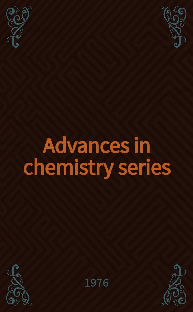 Advances in chemistry series : Shale oil, tar sands, and related fuel sources