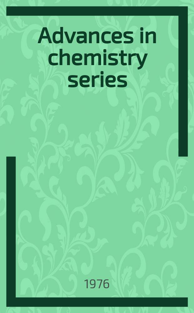 Advances in chemistry series : Organotin compounds