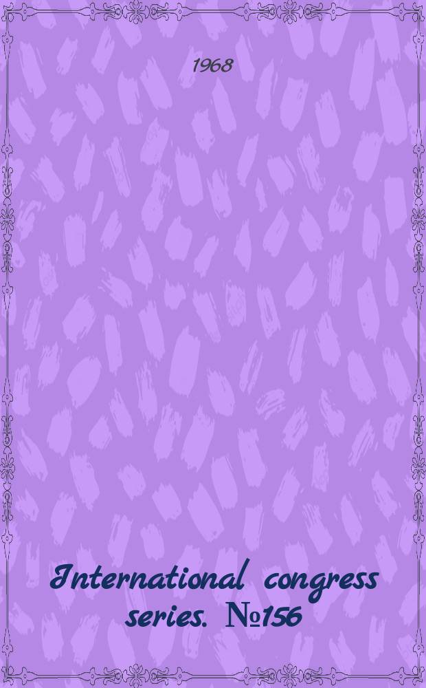 International congress series. №156 : ... 5 th ...