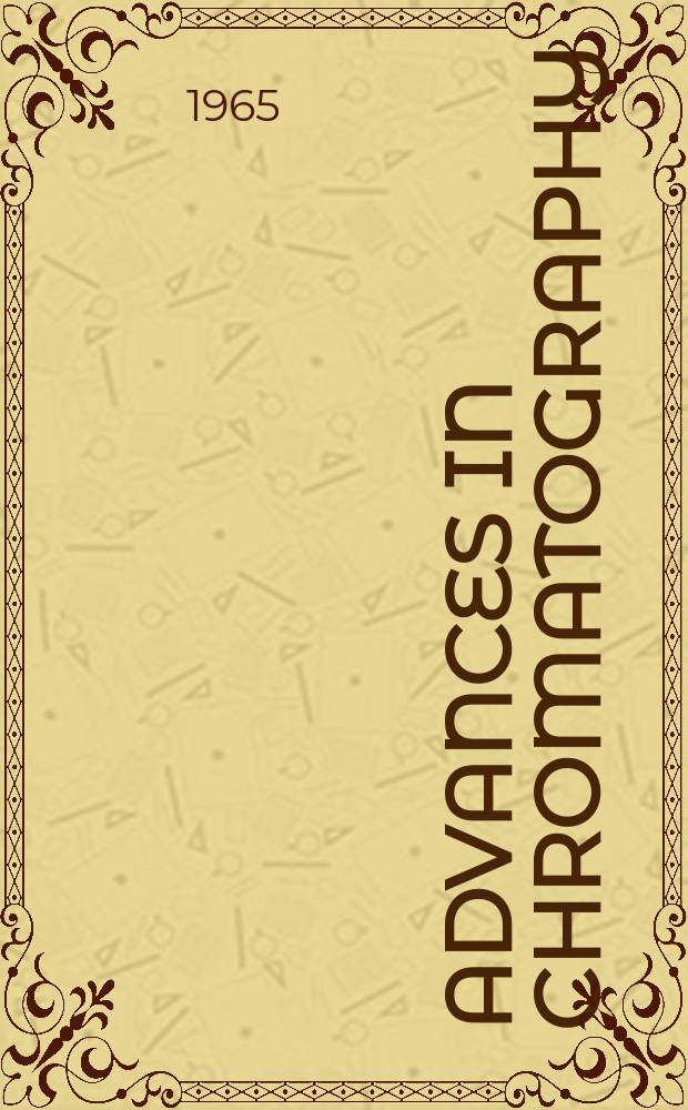 Advances in chromatography