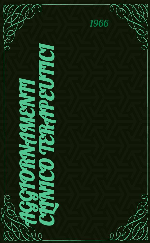 Aggiornamenti clinico terapeutici : Collana monografica mensile. Vol.7, №8 : Le leucemie acute