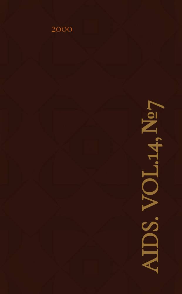 AIDS. Vol.14, №7