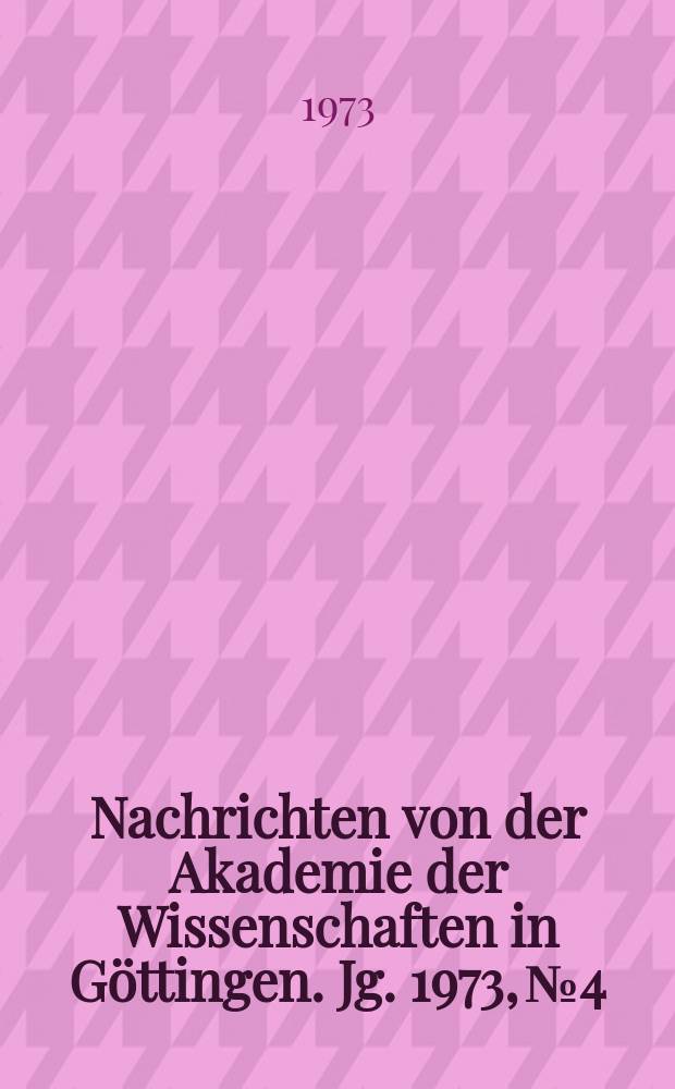 Nachrichten von der Akademie der Wissenschaften in Göttingen. Jg. 1973, №4 : Herakliskos Commodus