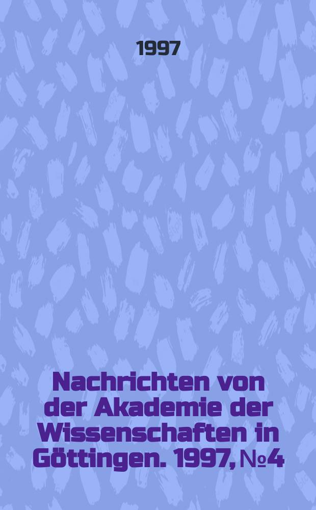 Nachrichten von der Akademie der Wissenschaften in Göttingen. 1997, №4 : Van Swinderens, "Schulbuch der Strafgesetze unseres Vaterlandes" (1810)