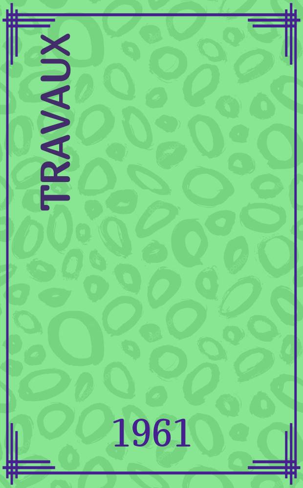 [Travaux]