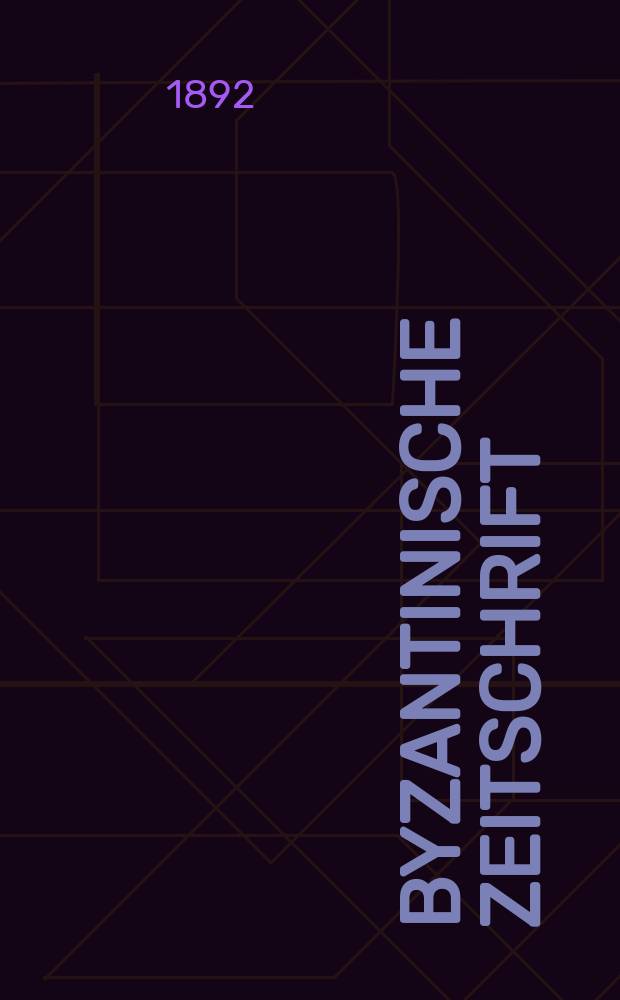 Byzantinische Zeitschrift