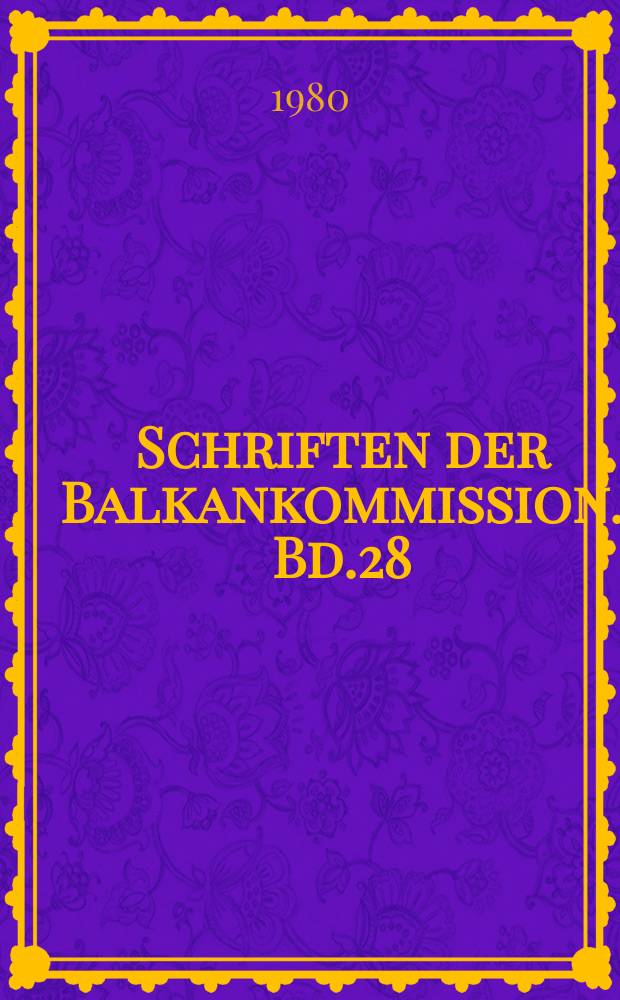 Schriften der Balkankommission. Bd.28 : Tone and accent in standard Serbo-Croatian