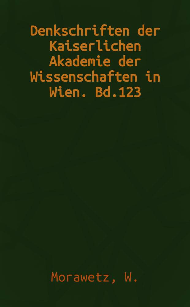 Denkschriften der Kaiserlichen Akademie der Wissenschaften in Wien. Bd.123 : Morphologisch-ökologische Differenzierung, Biologie, Systematik und Evolution der neotropischen Gattung Jacaranda (Bignoniaceae)