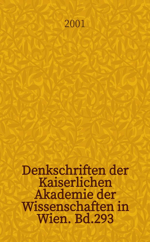 Denkschriften der Kaiserlichen Akademie der Wissenschaften in Wien. Bd.293 : Lexikon zur byzantinischen Gr&auml;zit&auml;t