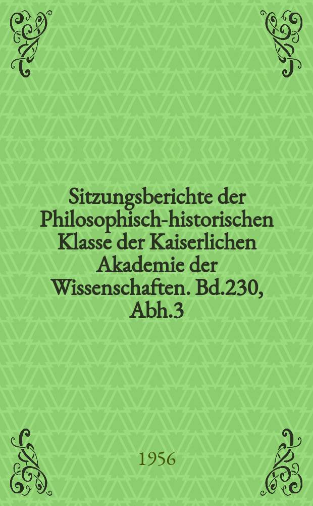 Sitzungsberichte der Philosophisch-historischen Klasse der Kaiserlichen Akademie der Wissenschaften. Bd.230, Abh.3 : Das Buch der vierzig Stufen