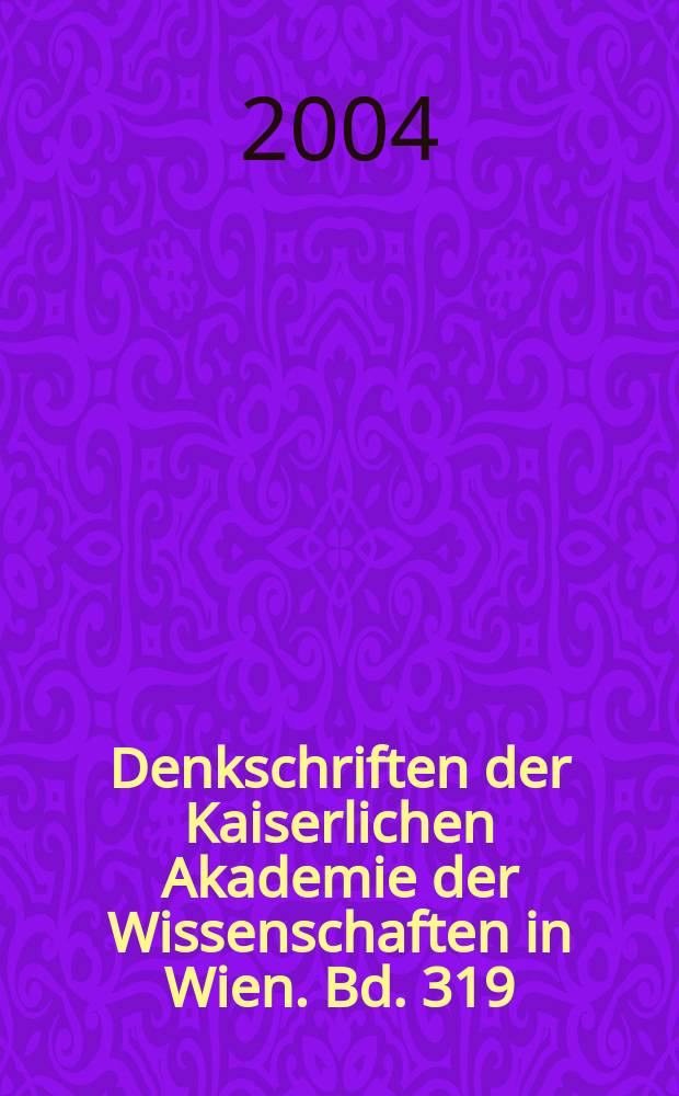 Denkschriften der Kaiserlichen Akademie der Wissenschaften in Wien. Bd. 319 : Urkundenlandschaft Rätien