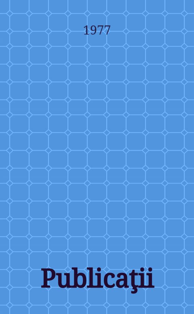 [Publicaţii]