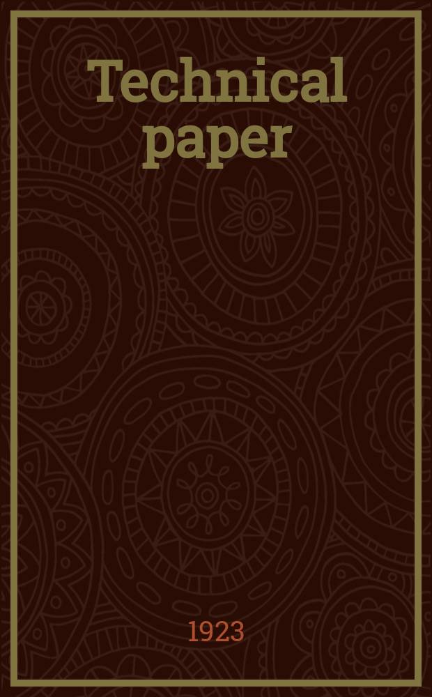 Technical paper
