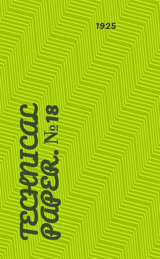Technical paper. №18 : Factors influencing the rate of germination of the seed of asparagus officinalis