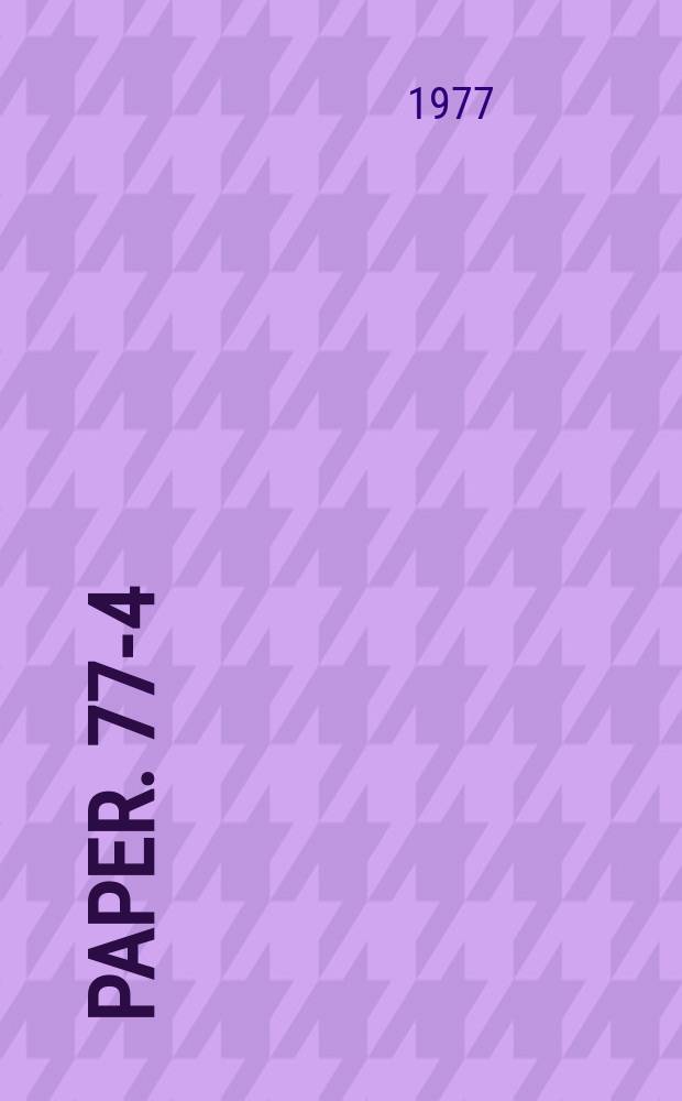 Paper. 77-4