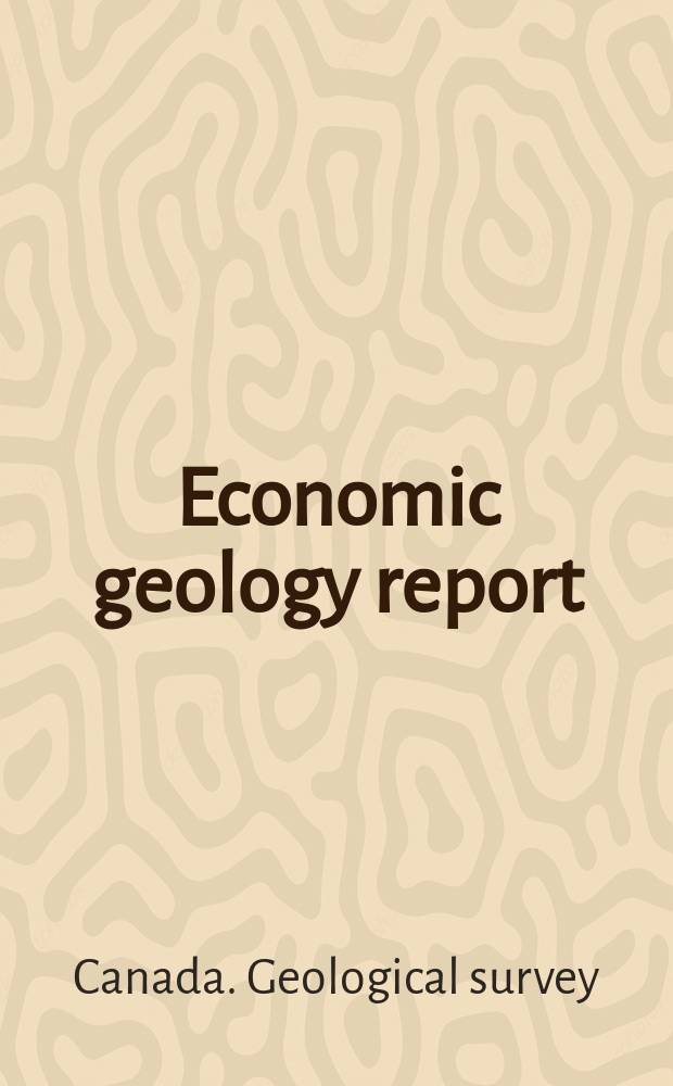 Economic geology report