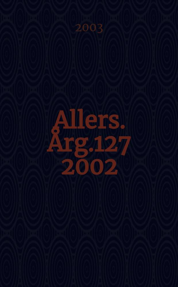 Allers. Årg.127 2002/2003, №23