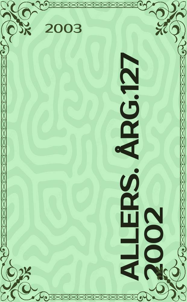 Allers. Årg.127 2002/2003, №26